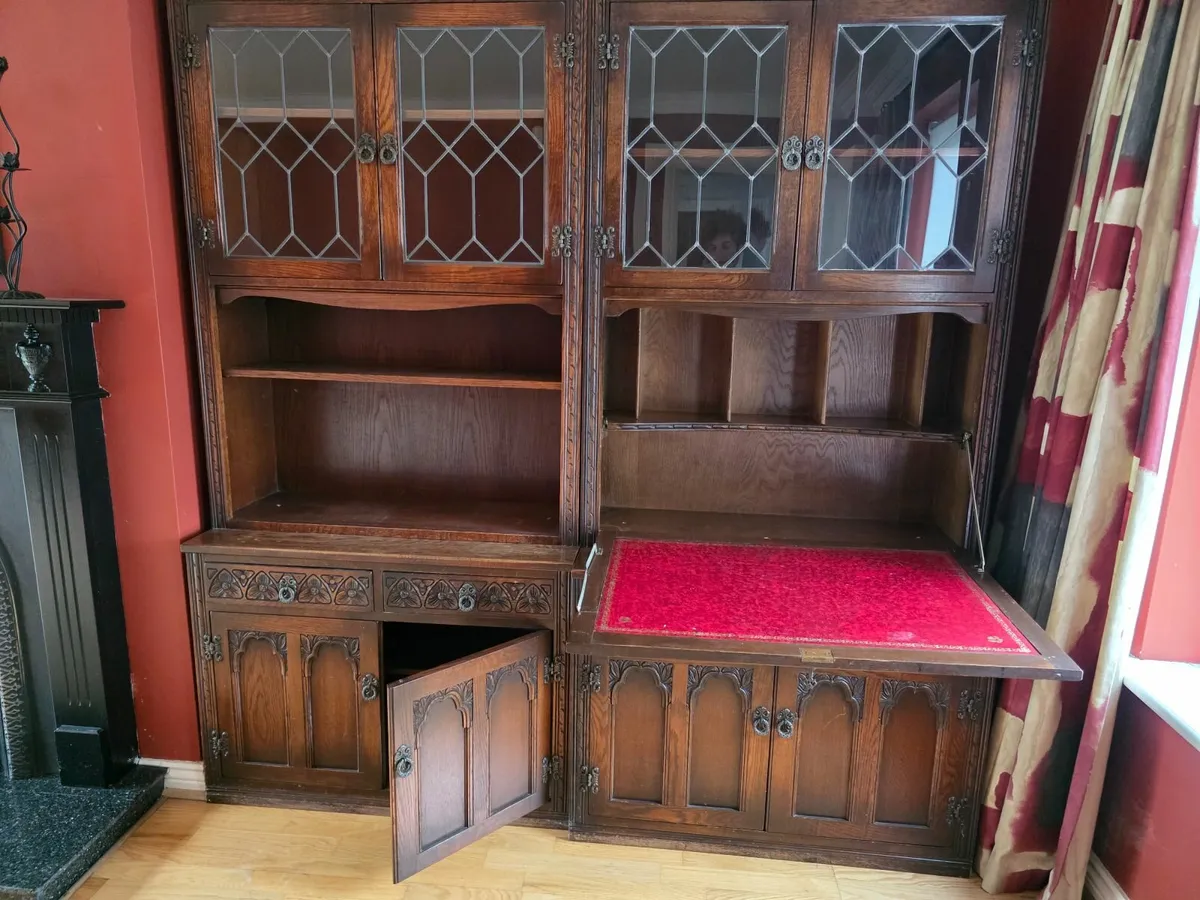 Solid oak cabinet - Image 2