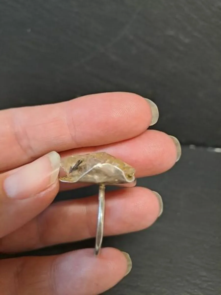 Rough Citrine Ring - Image 3