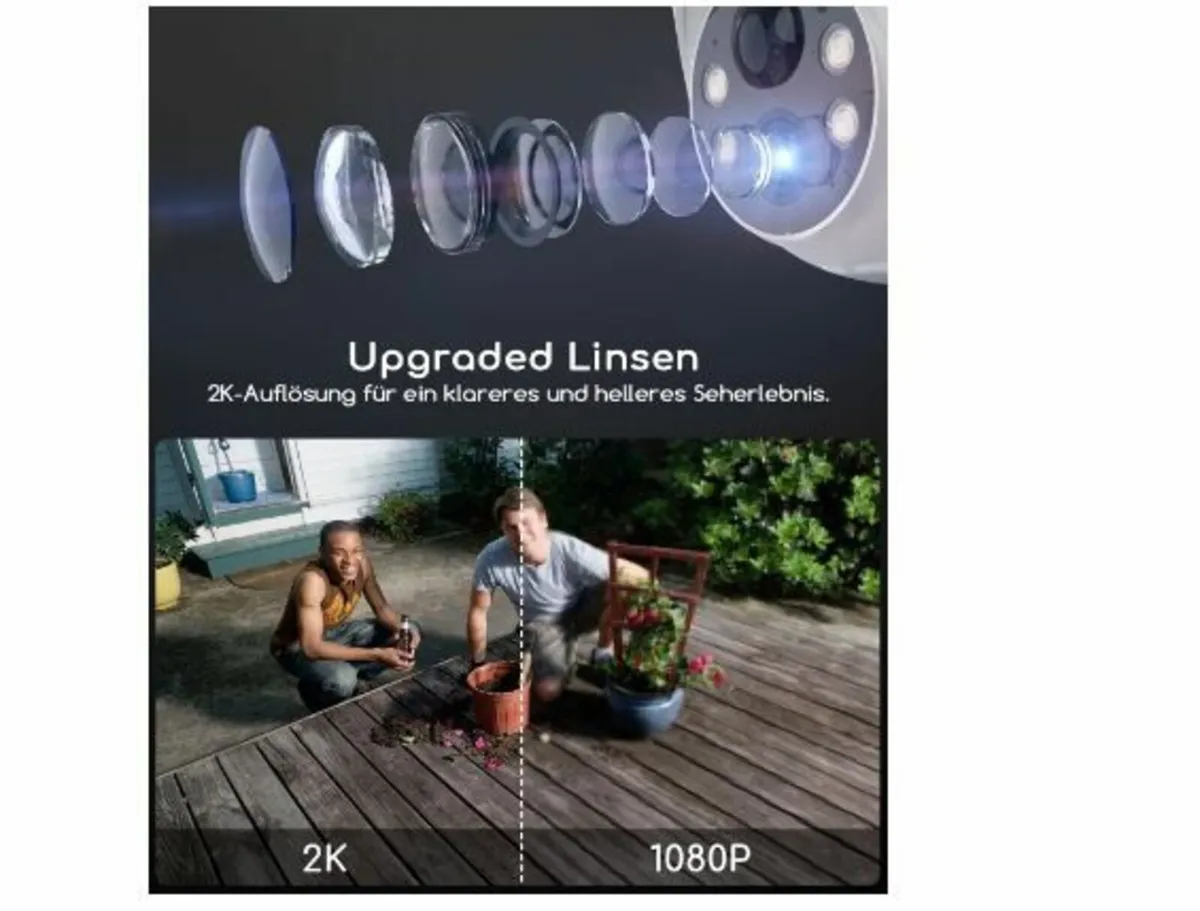 2K Outdoor Surveillance Camera - Image 2