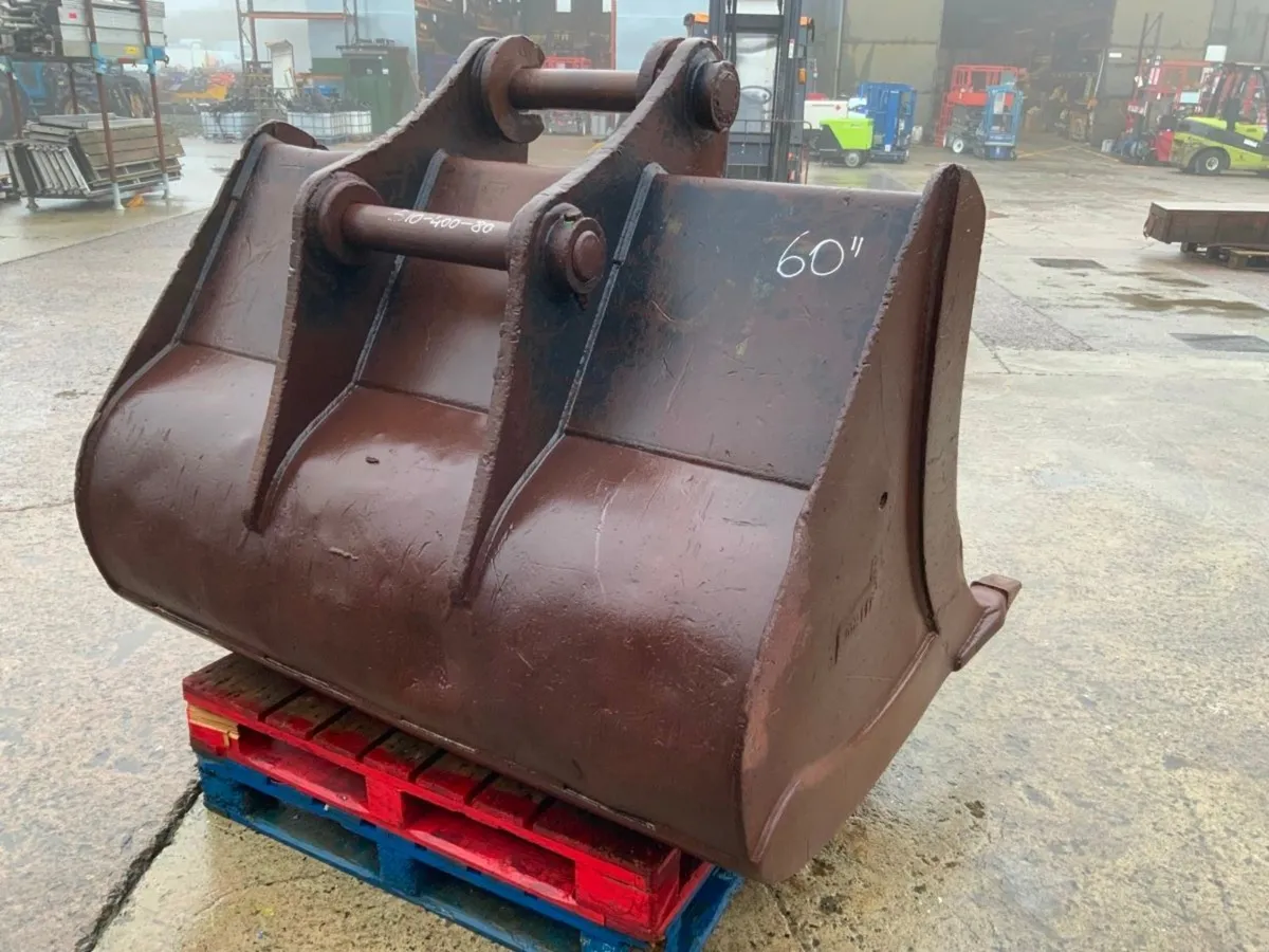60"  MILLAR DIGGING BUCKET......80mm PIN.....356F - Image 4