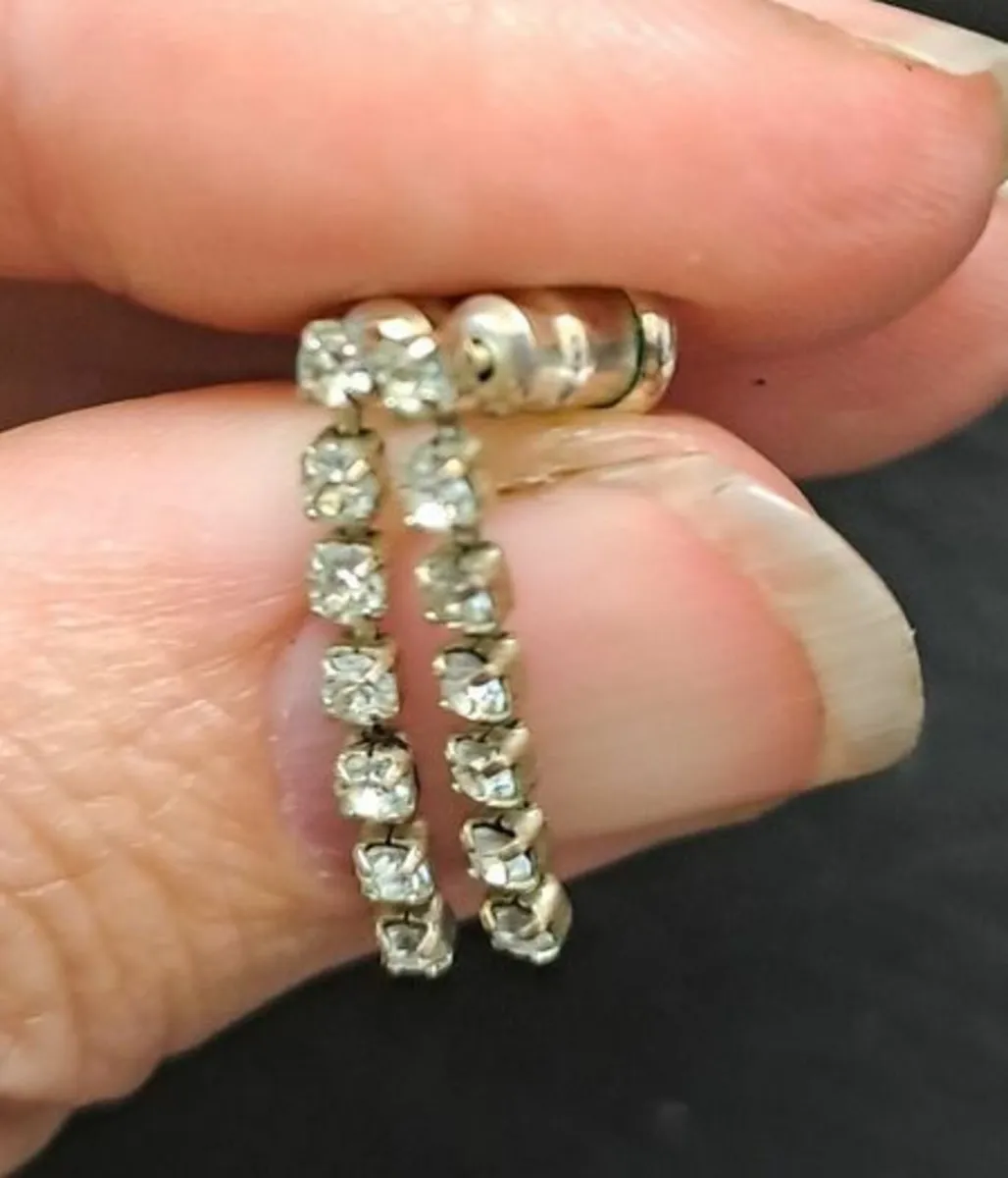 Earrings diamond drops - Image 4