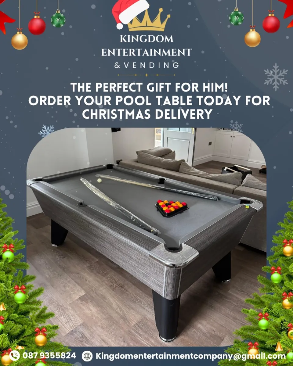 New DPT and Supreme Pool Tables - Image 1