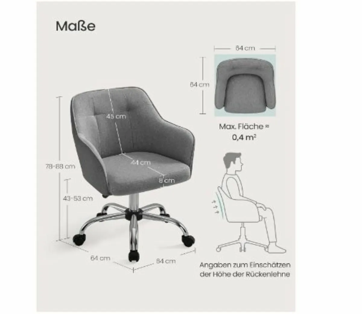 Home Office Chair - Image 4