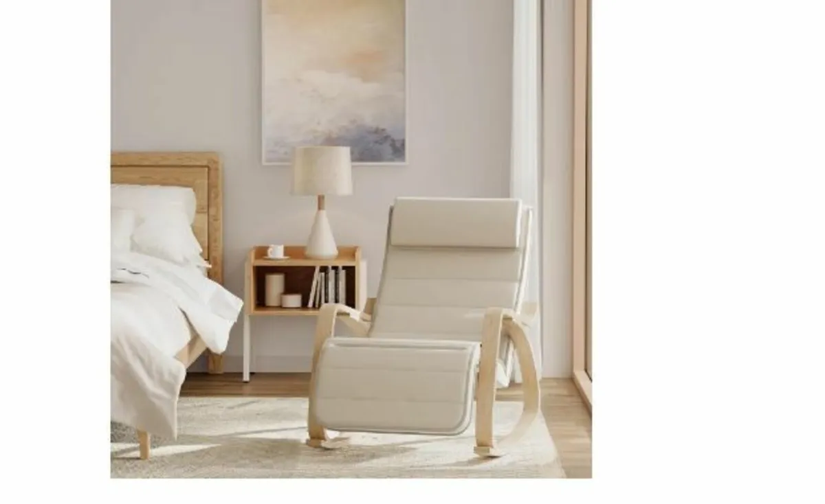 Rocking Chair Relaxing Chair 5-Way Adjustable - Image 2
