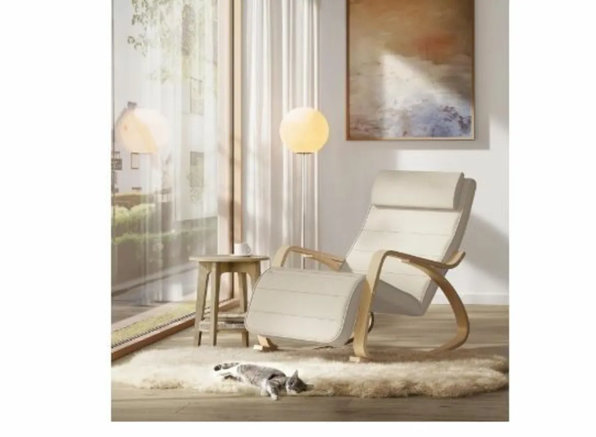 Rocking Chair Relaxing Chair 5-Way Adjustable - Image 3