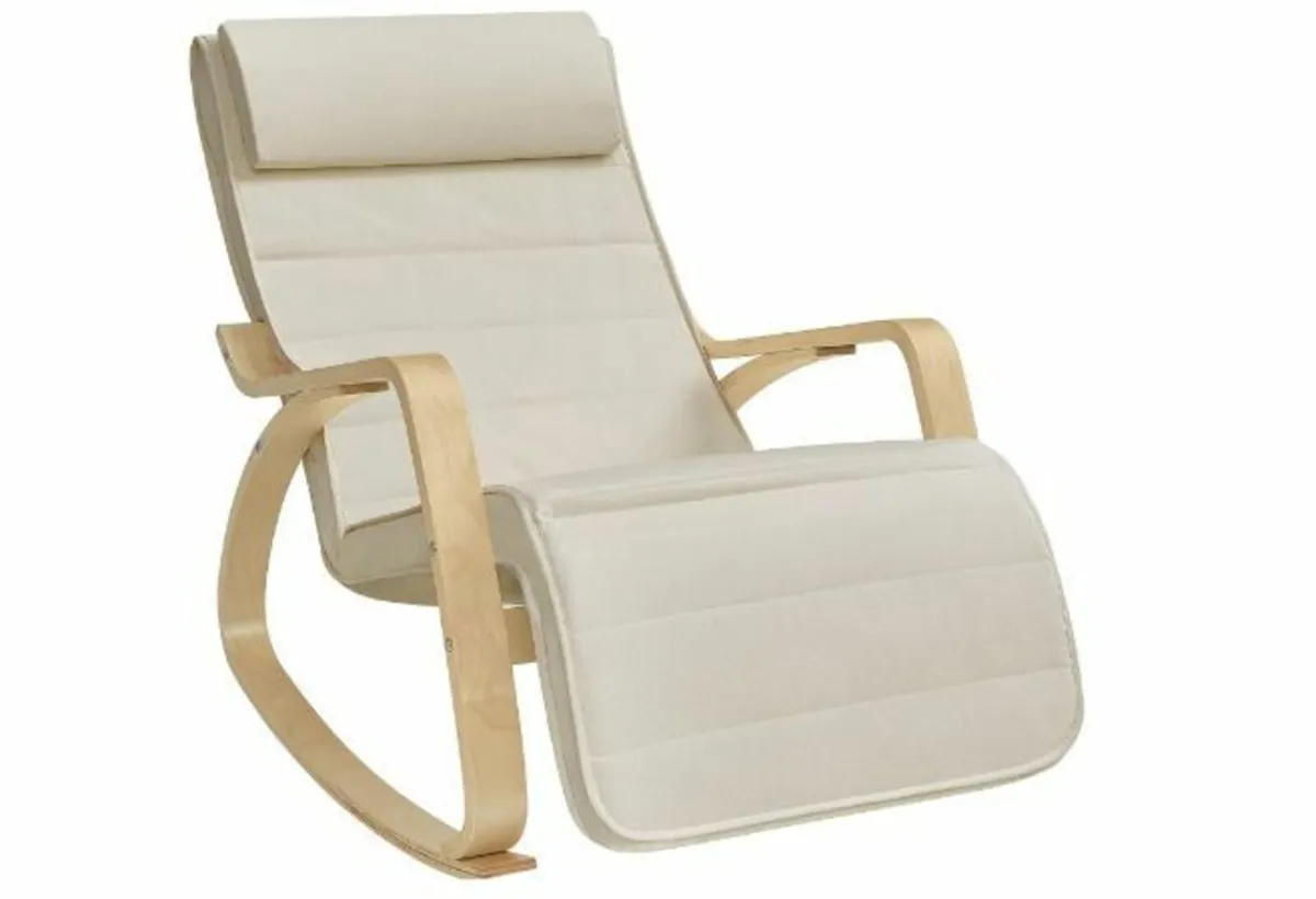 Rocking Chair Relaxing Chair 5-Way Adjustable - Image 4