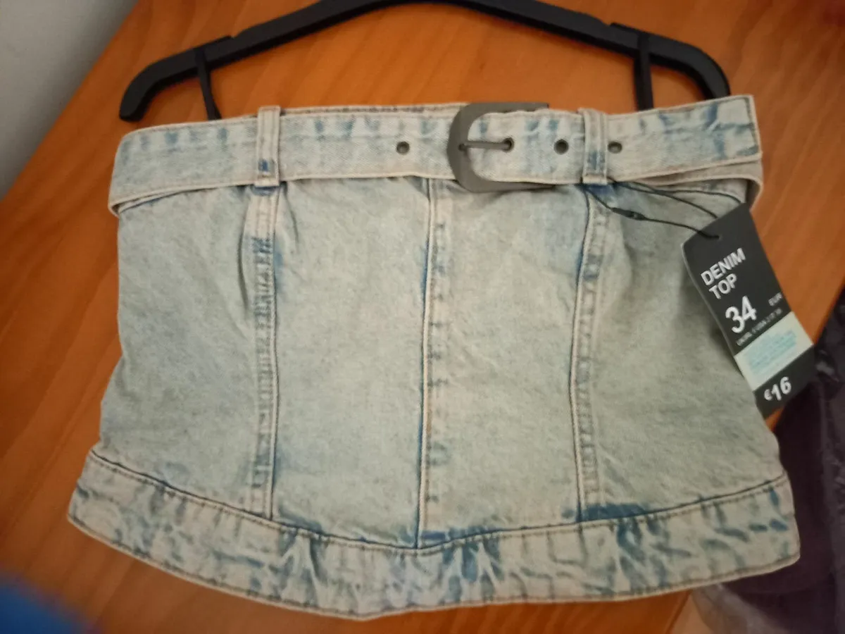 New- Denim Top - Image 1