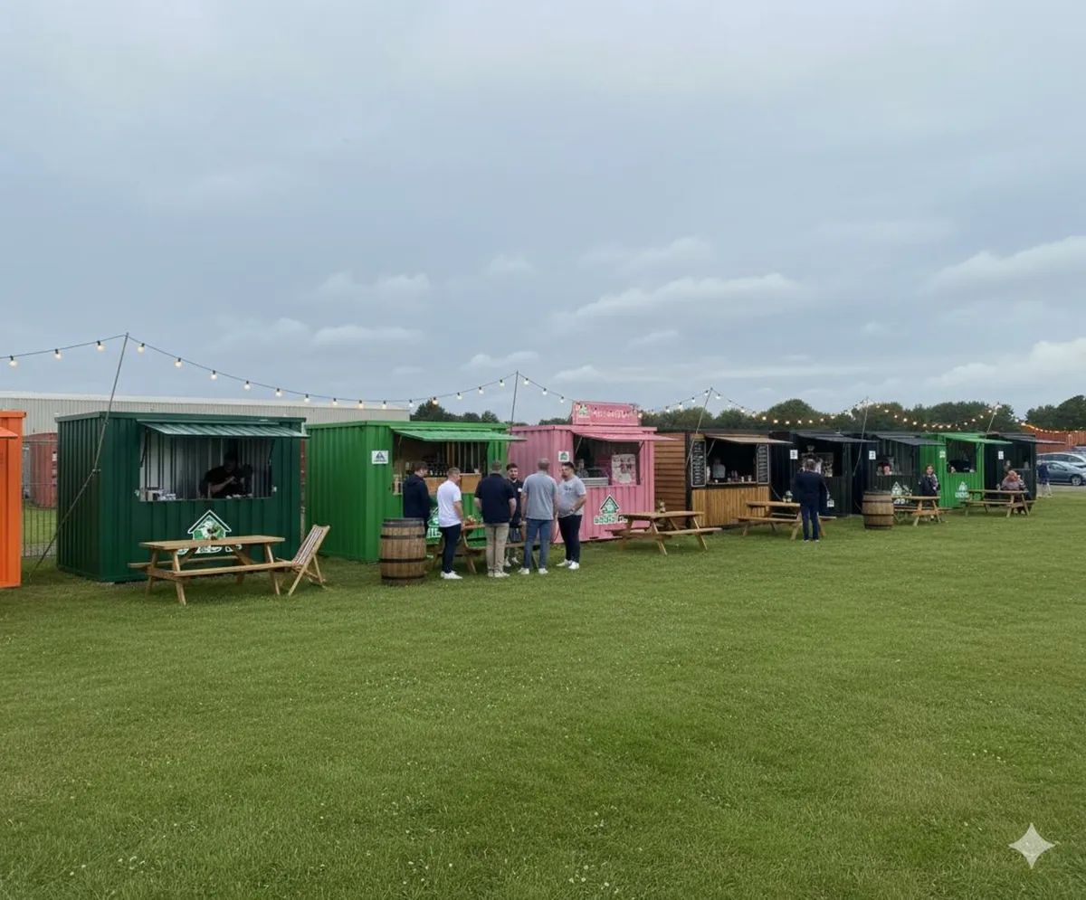 Food yard kiosks ,market containers , gaa cabins - Image 1