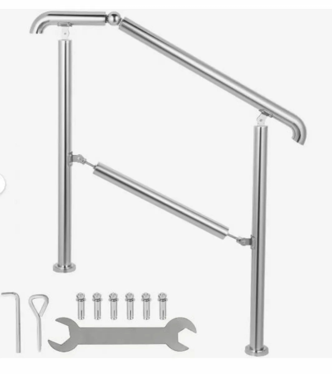 3 Step Railing Stainless Steel - Image 1