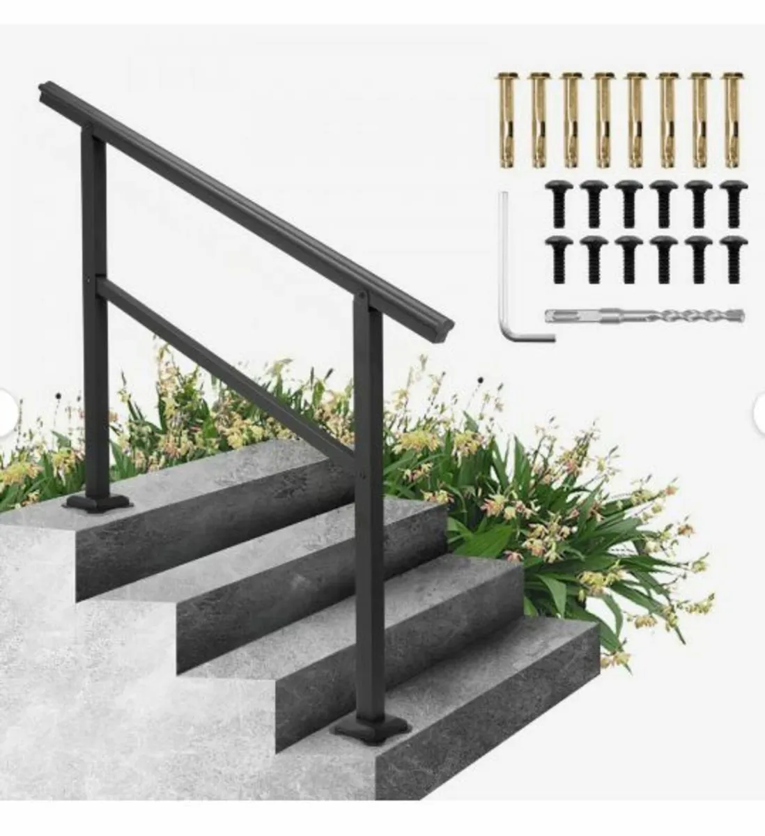 Handrail Banister Outdoor Stairs - Image 1