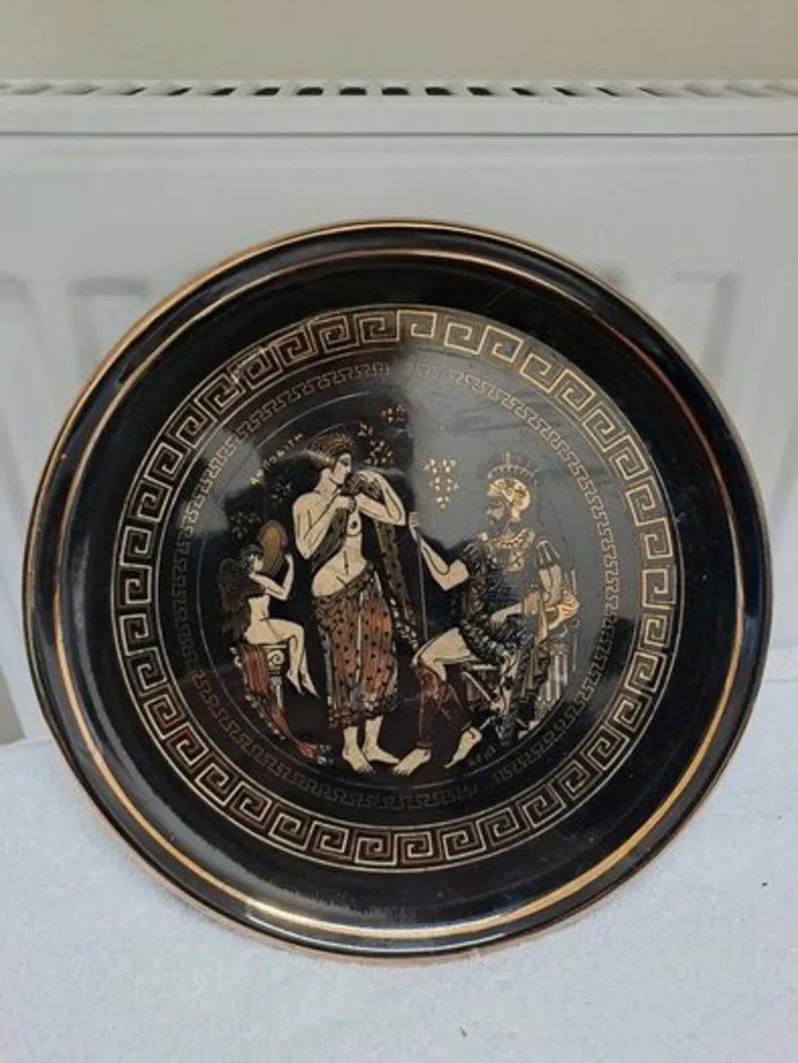 24 kt gold plate Greece - Image 1