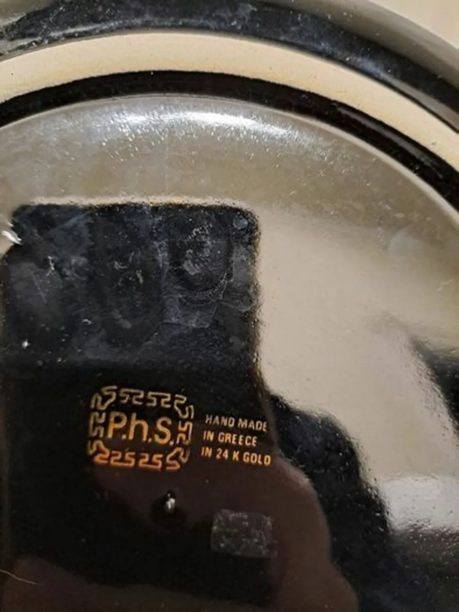 24 kt gold plate Greece - Image 4