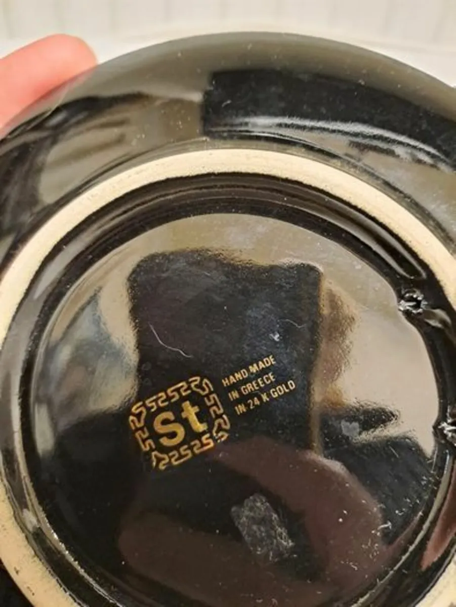 Medium wall plate 24 k gold - Image 4