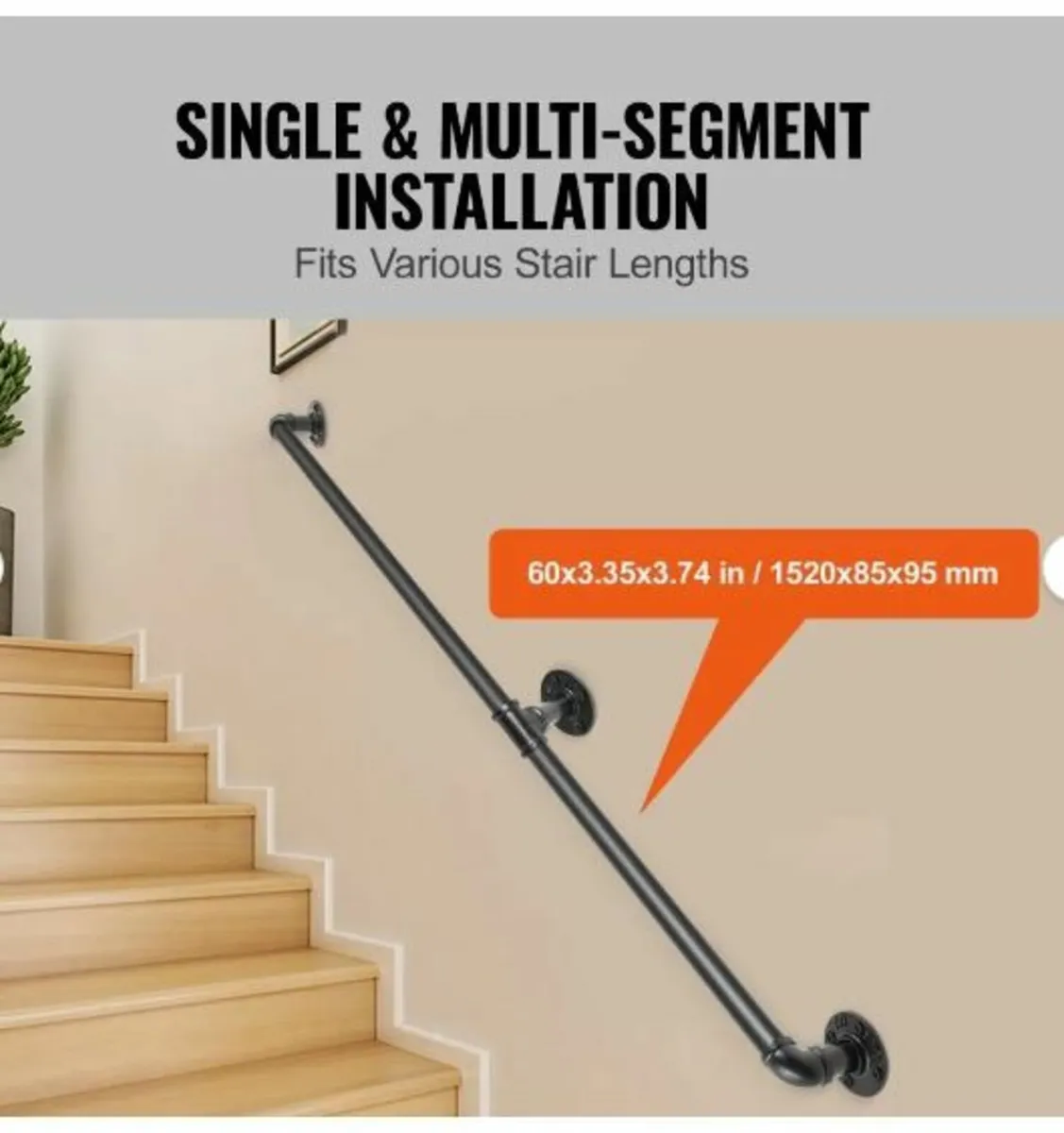 Pipe Stair Handrail - Image 4