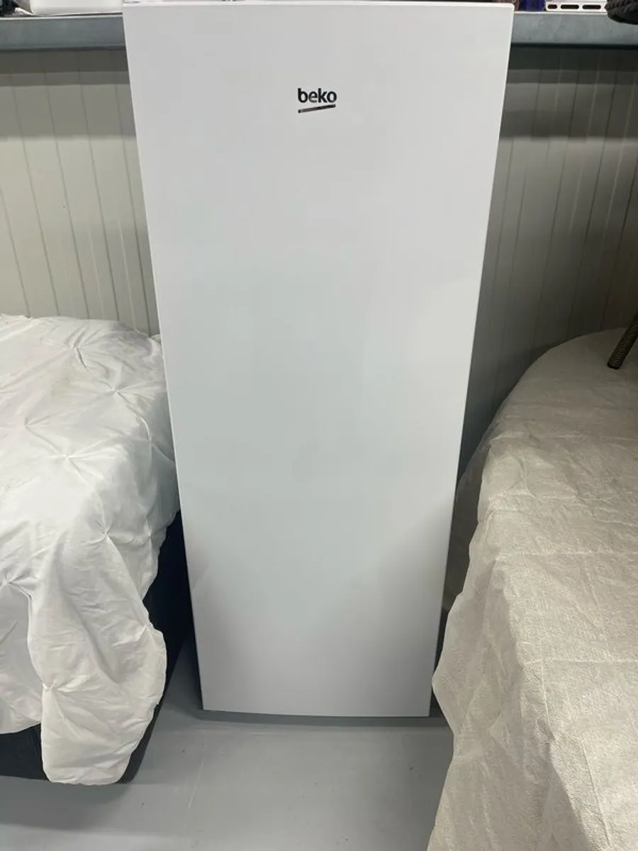 Tall frost-free freestanding Beko freezer - like new! - Image 1