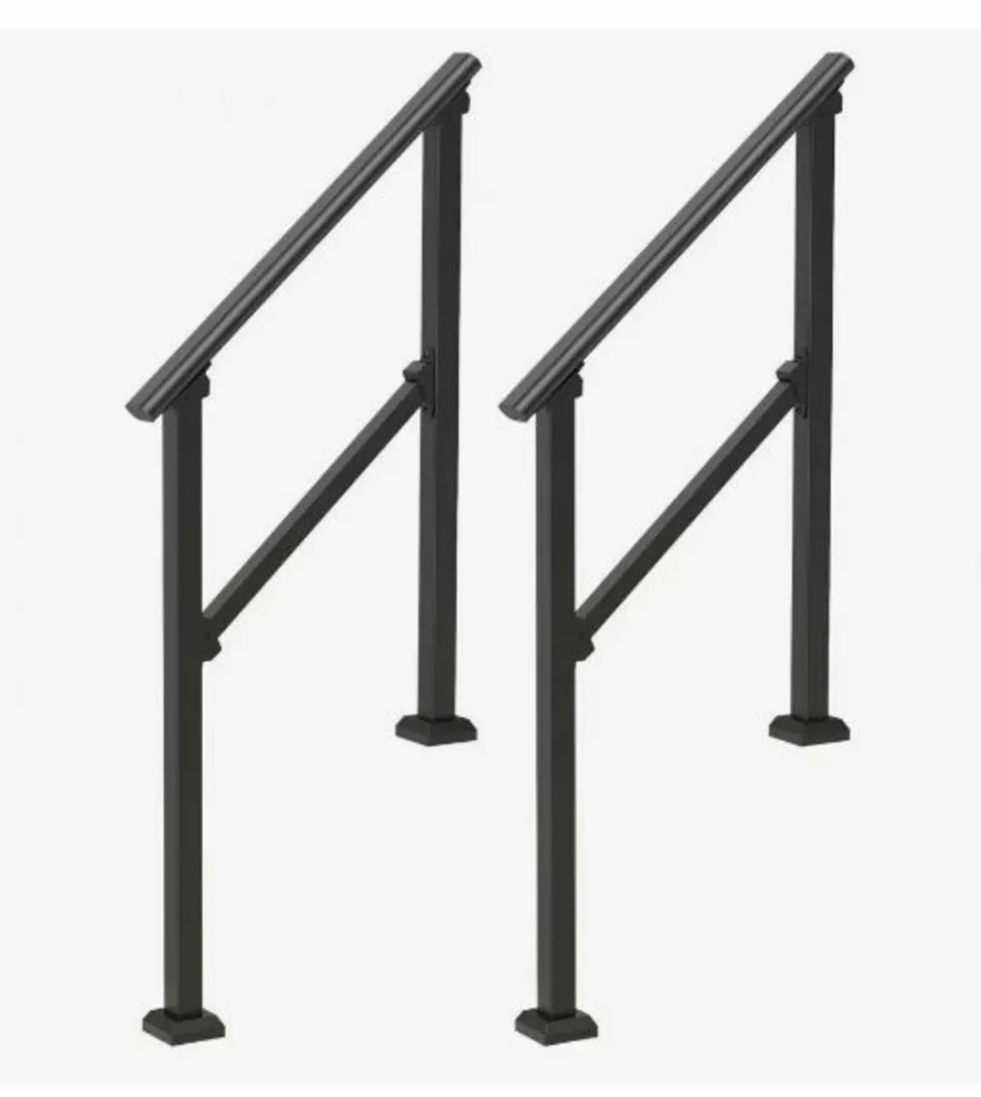 Handrails for Outdoor Steps, 2 PCS - Image 2