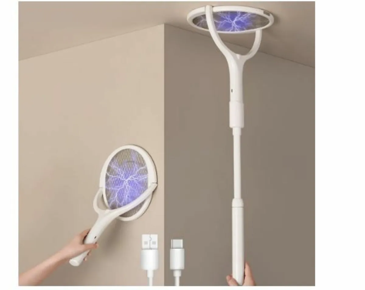 Rotating Head Rechargeable Electric Fly - Image 1