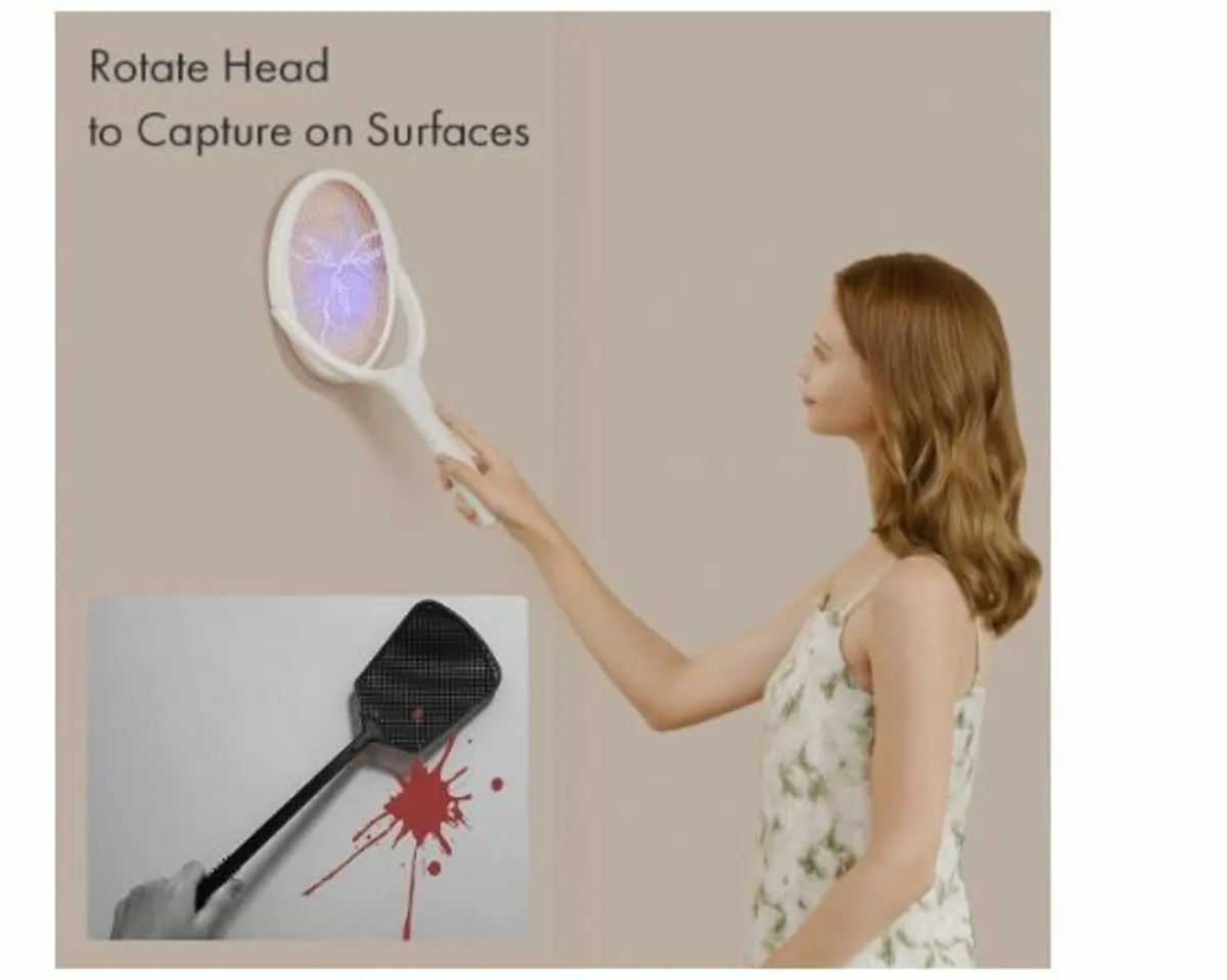 Rotating Head Rechargeable Electric Fly - Image 3