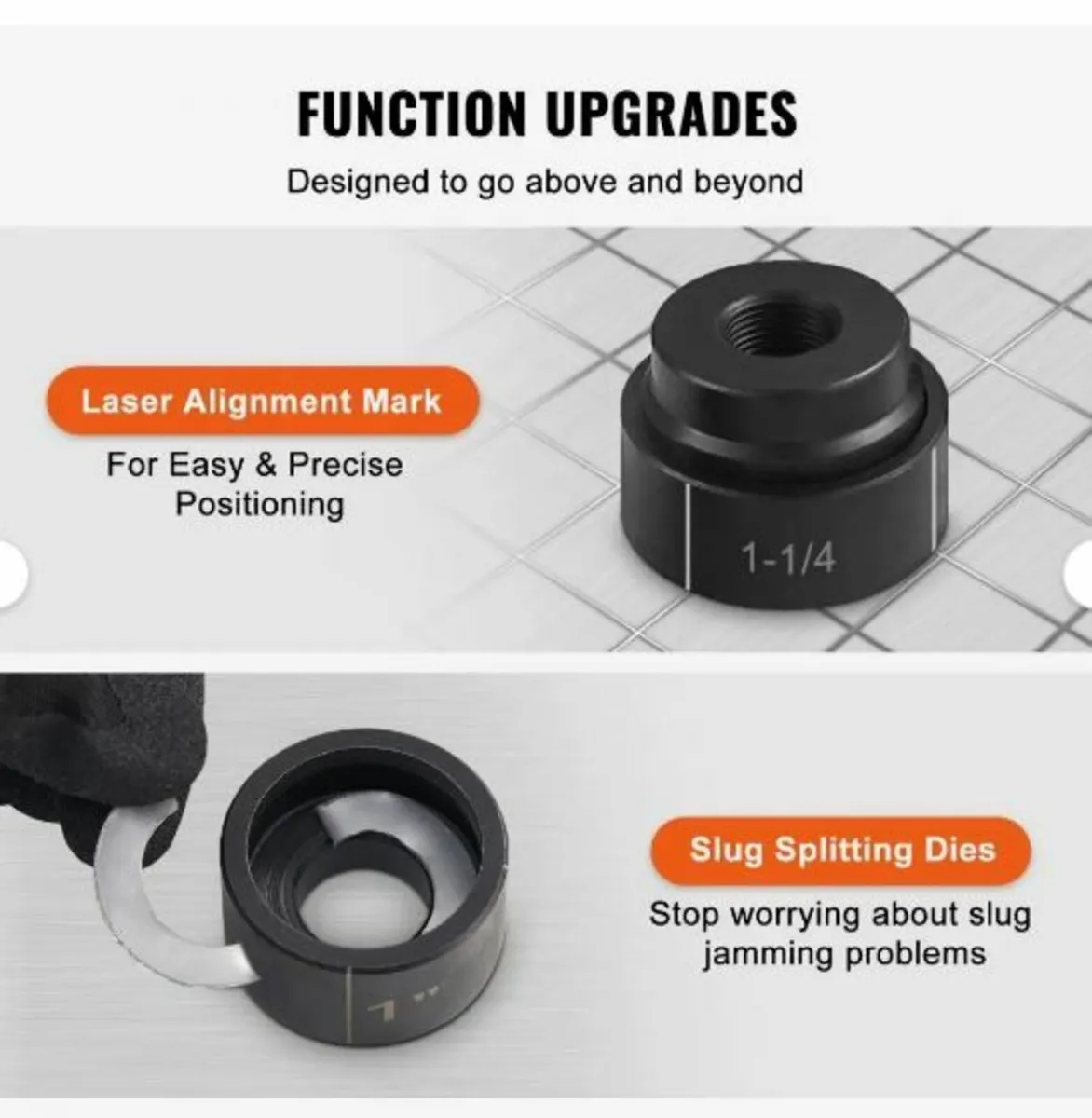 15 Ton Hydraulic Knockout Punch Driver Kit - Image 3