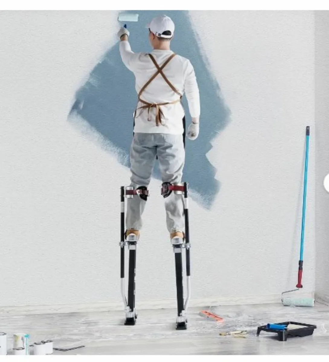 Drywall Stilts Aluminum Tool Stilts 61 cm-102 cm - Image 3