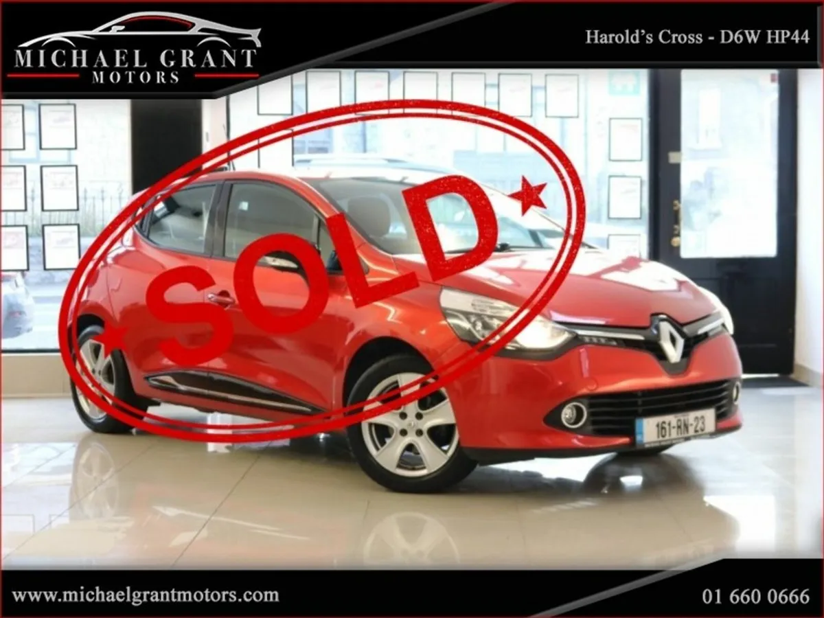 Renault Clio 1.2 PETROL 16V 75 DYNAMIQUE NAV / ONL - Image 1