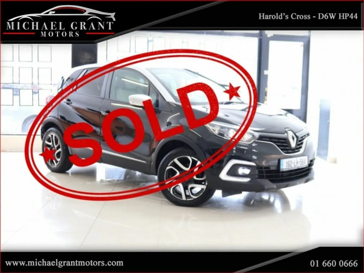 Renault Captur 1.5 dCi 90 ICONIC ONLY 63KM / IRISH - Image 1
