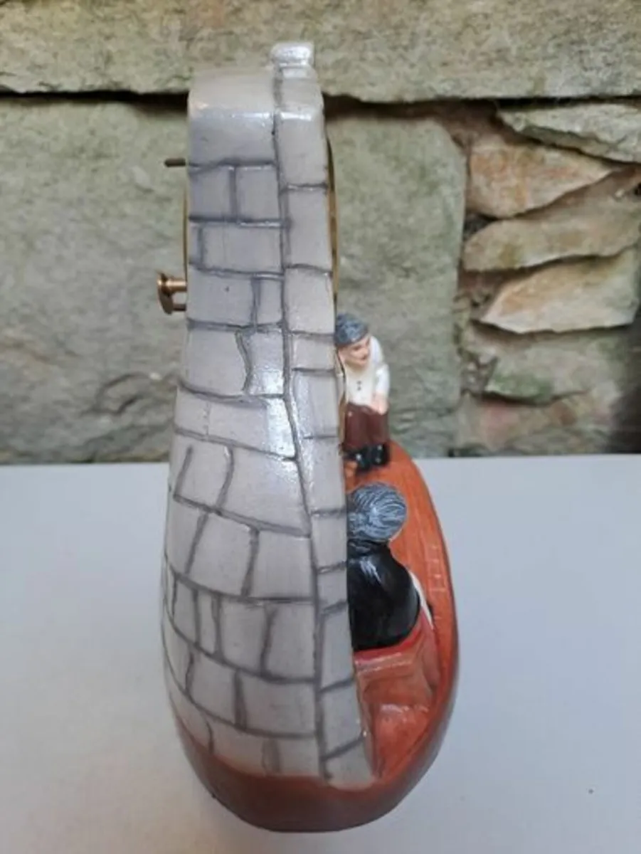 Mechanical fireside picture Clock - Image 3