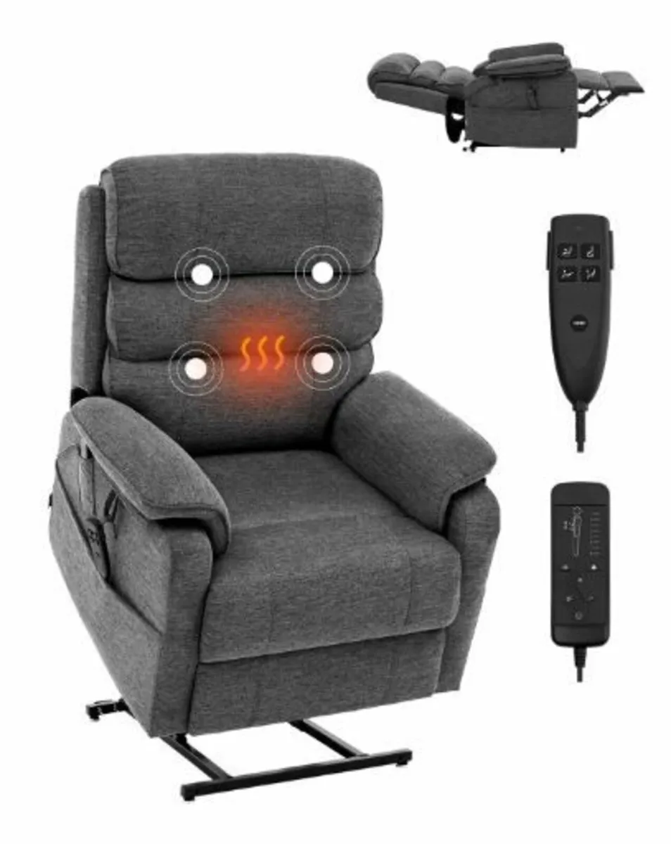 Lift Chair with Heat and Massage for Elderly - Image 1