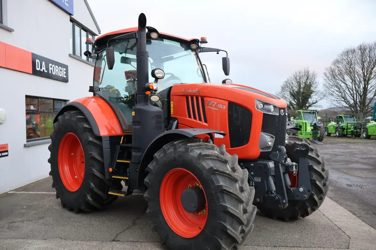 2023 M7-153 Kubota tractor - Image 1