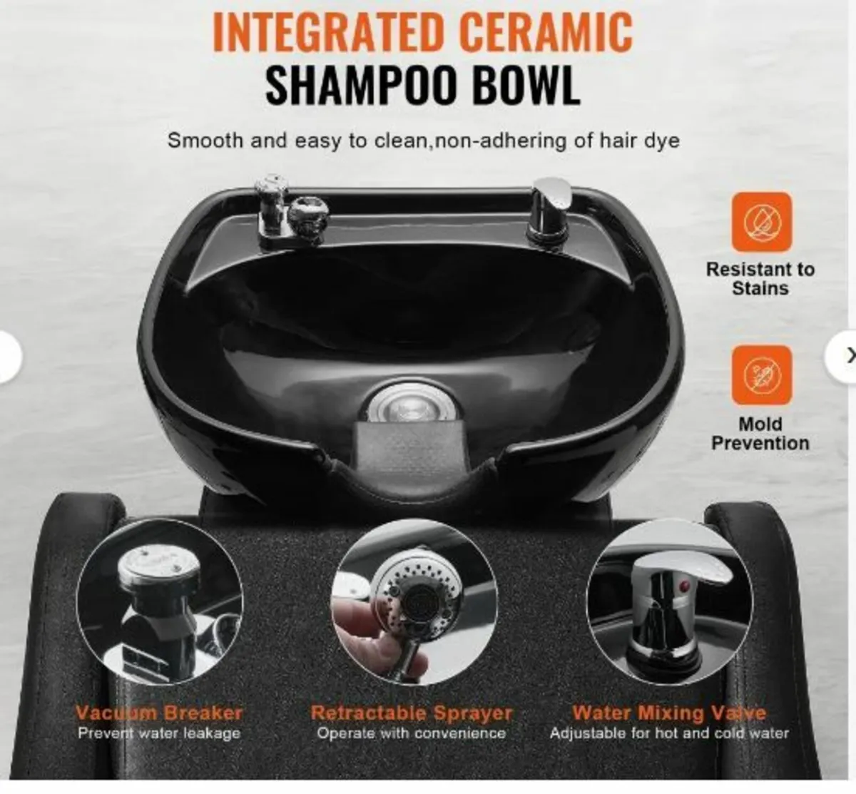 Shampoo Backwash Chair - Image 3