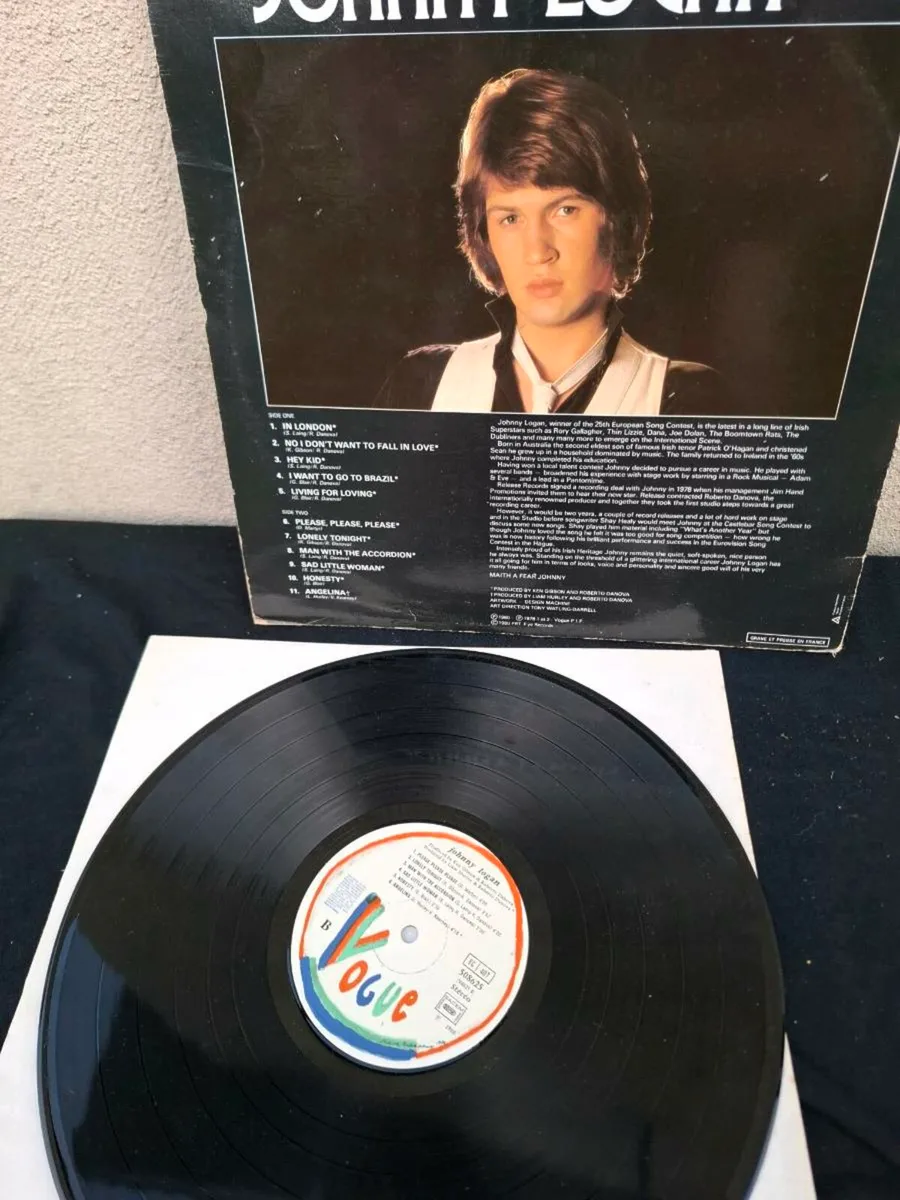 Johnny logan vinyl lp - Image 3