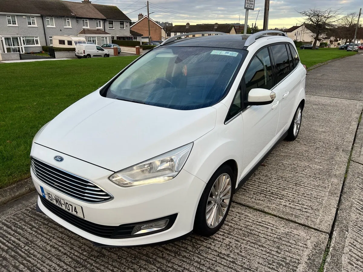 2016 Ford Grand C Max Titanium X Full leathers - Image 3