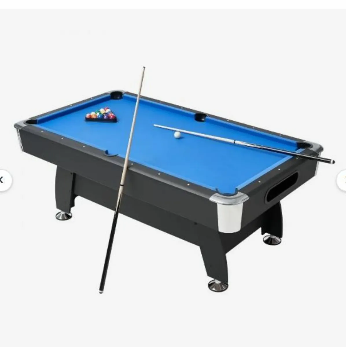 Pool Table, 213cm Portable Billiards Tables - Image 1
