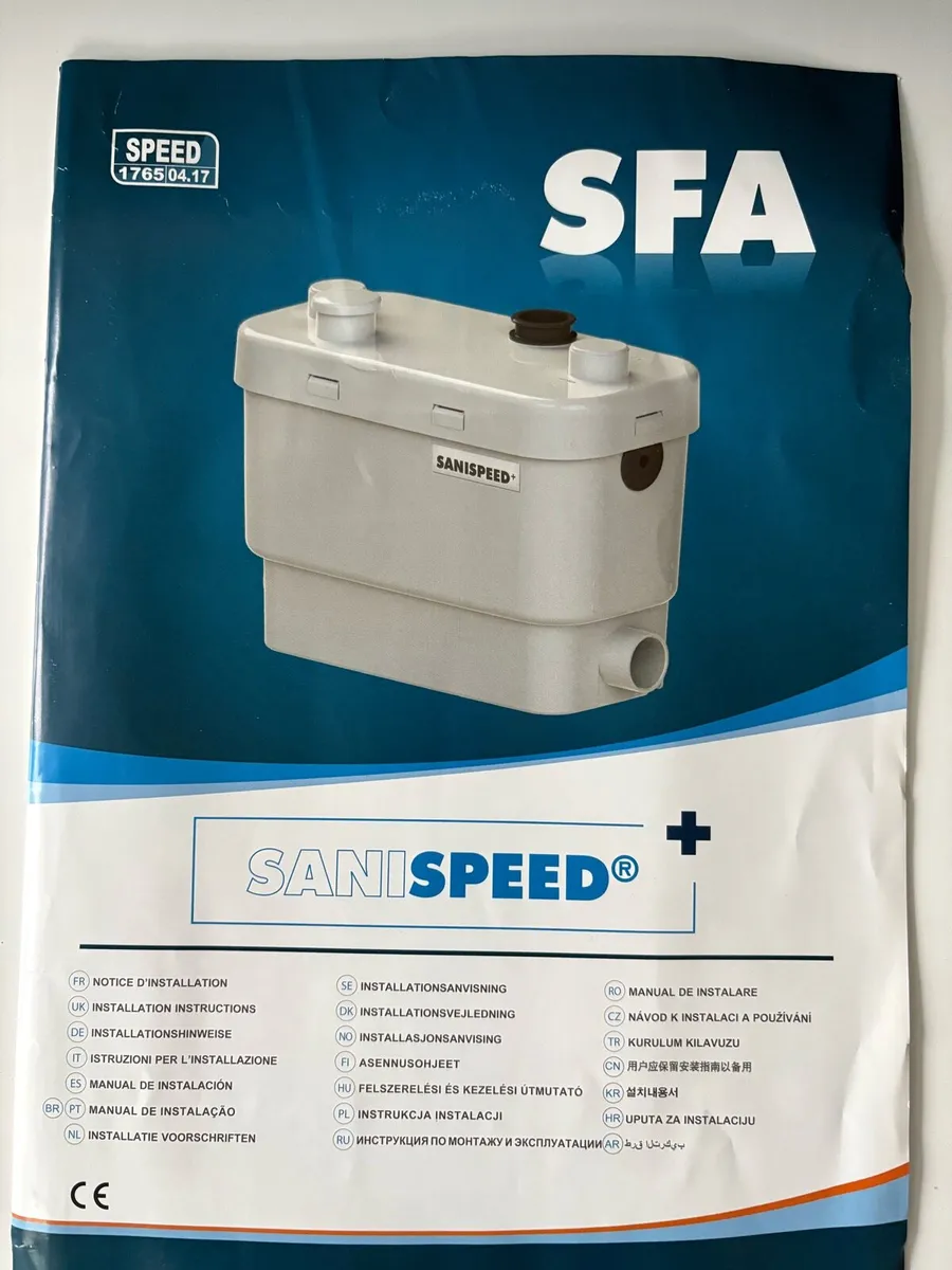 Sanispeed water pump - Image 1