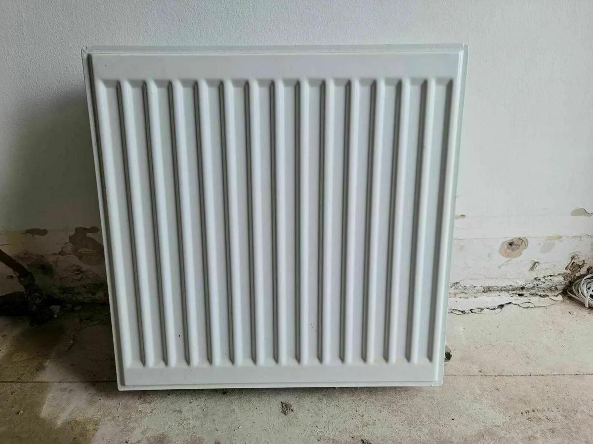 2 Double Panel Radiators 50cm x 50cm - Image 1