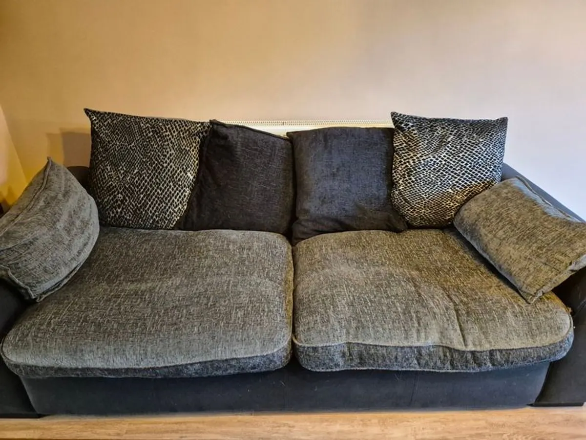Three and four seater couches - Image 1