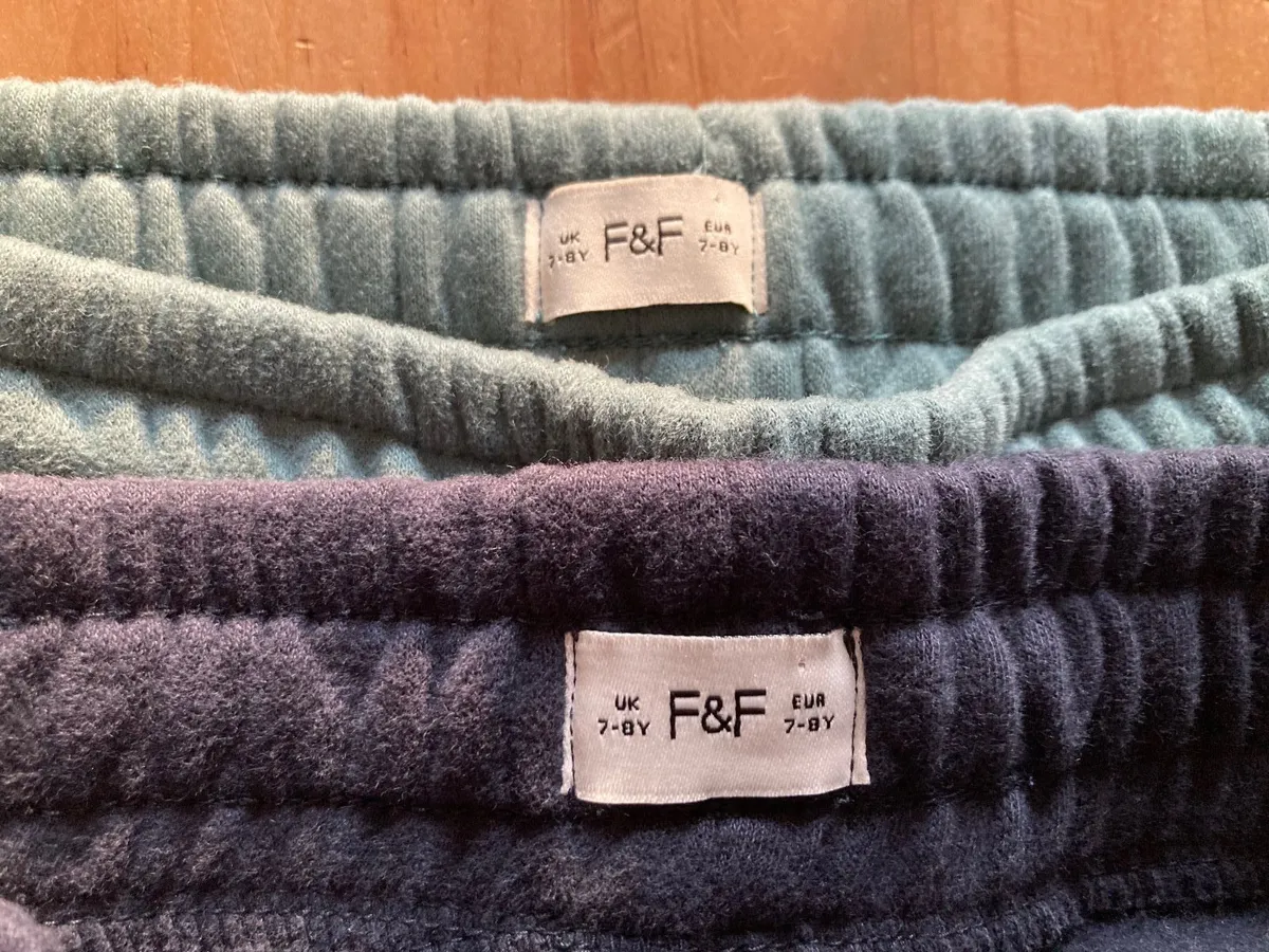 NEW - Set of 2 Boys Cargo joggers with pockets - Image 2