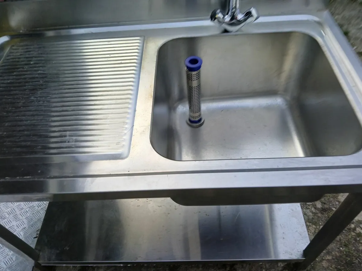 Stainless steel sink unit commercial...new - Image 1