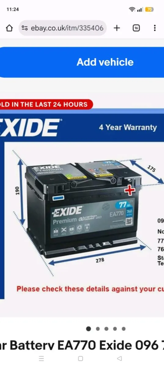 Car battery - Image 3