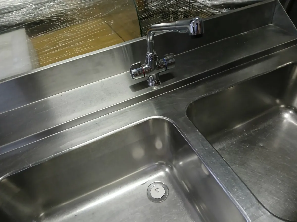 Staneless steel cabbinet sink unit complete - Image 3