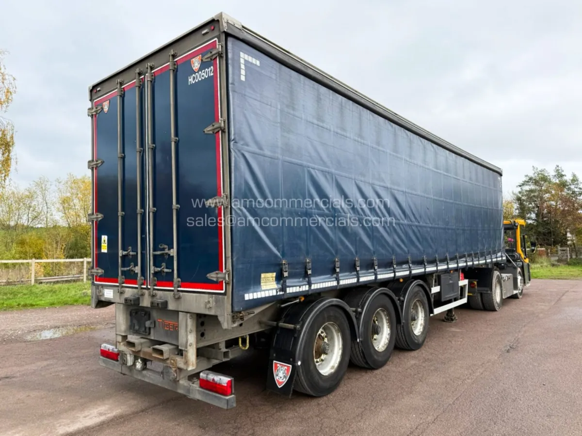 2019 TIGER PILLARLESS CURTAINSIDE TRAILER - Image 2
