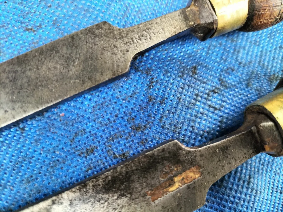 4 Cast Steel Firmer Chisels - Image 3