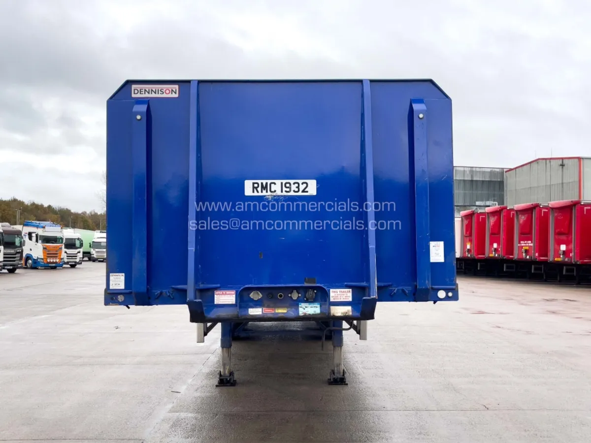 2022 DENNISON TRI-AXLE FLATBED TRAILER - Image 2
