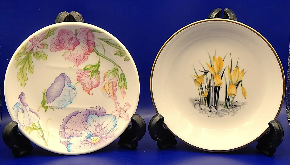 Selection of 5 Crown Derby & Worcester Pin Dishes - Image 4