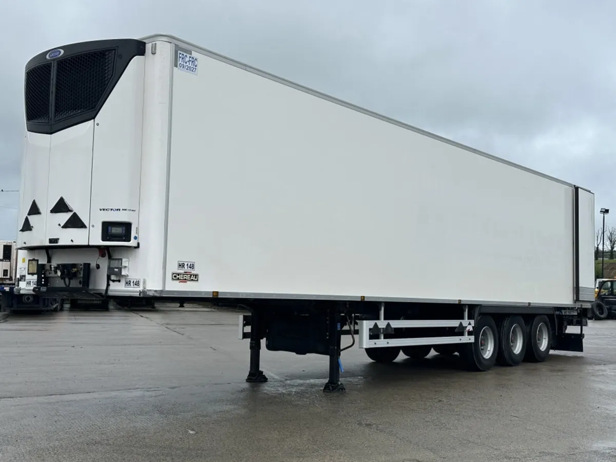 2021 CHEREAU TWIN EVAP FRIDGE TRAILER - Image 1