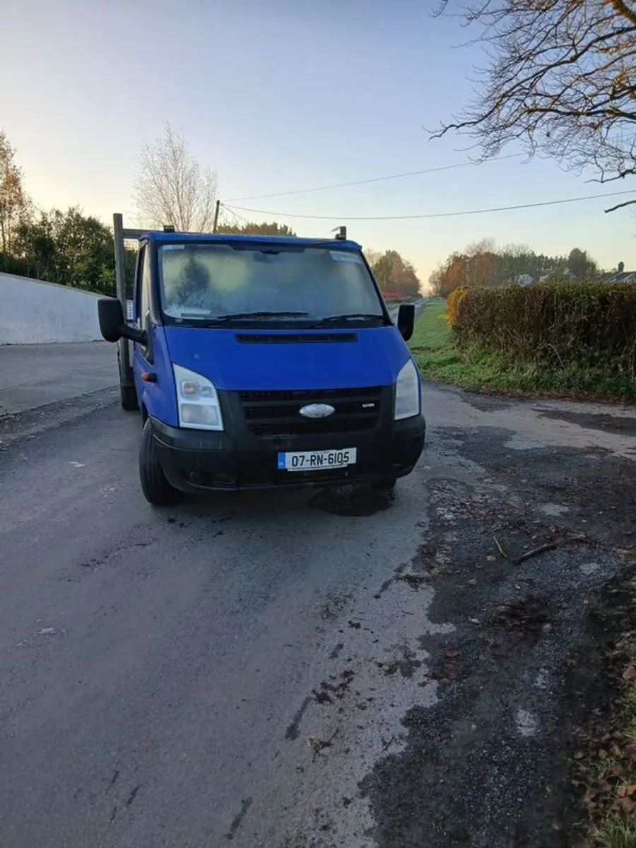 2007 Ford Transit Flatbed 115 T350 - Image 2