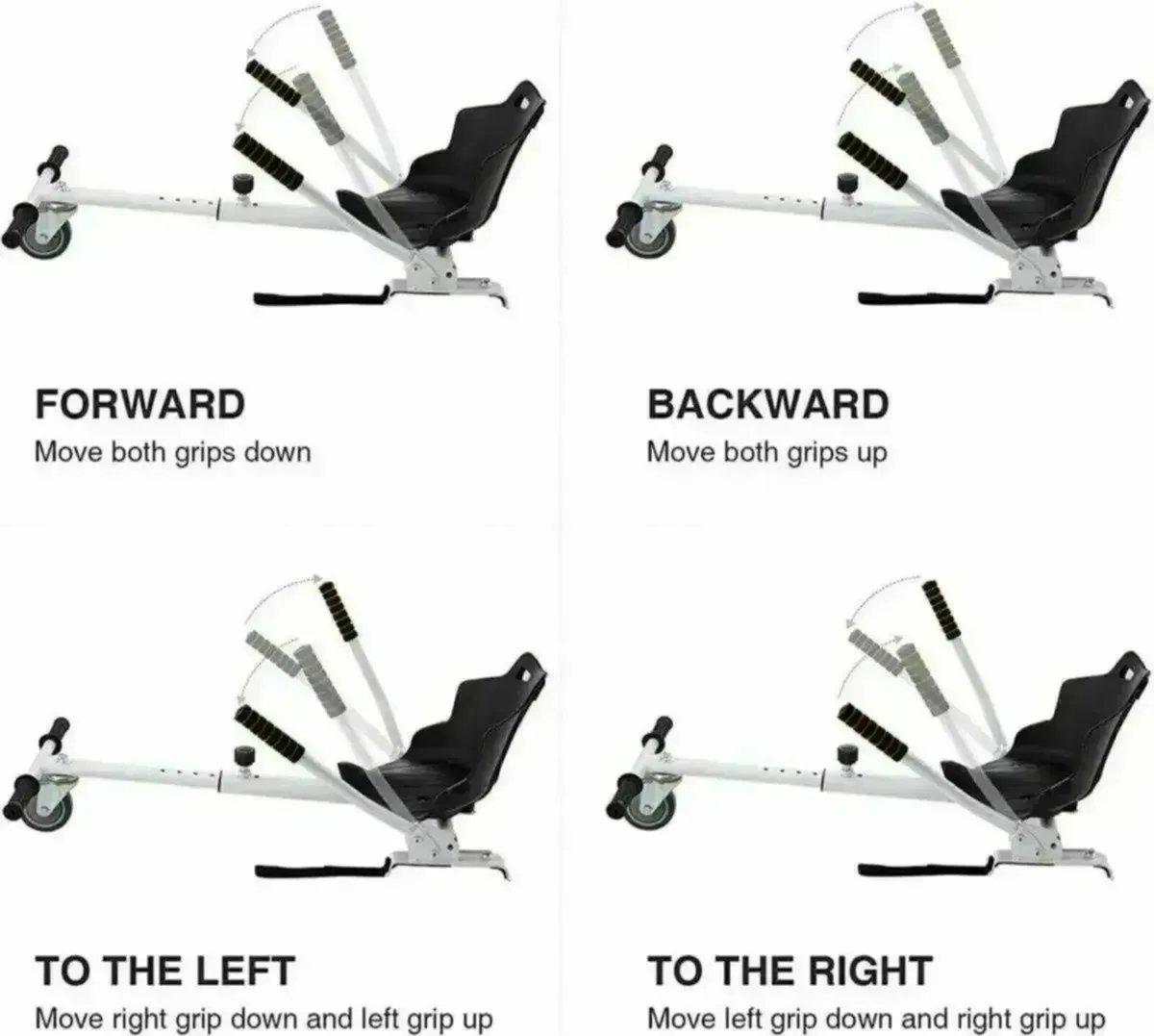 Hoverboard Seat Attachment HoverKart Conversion - Image 4