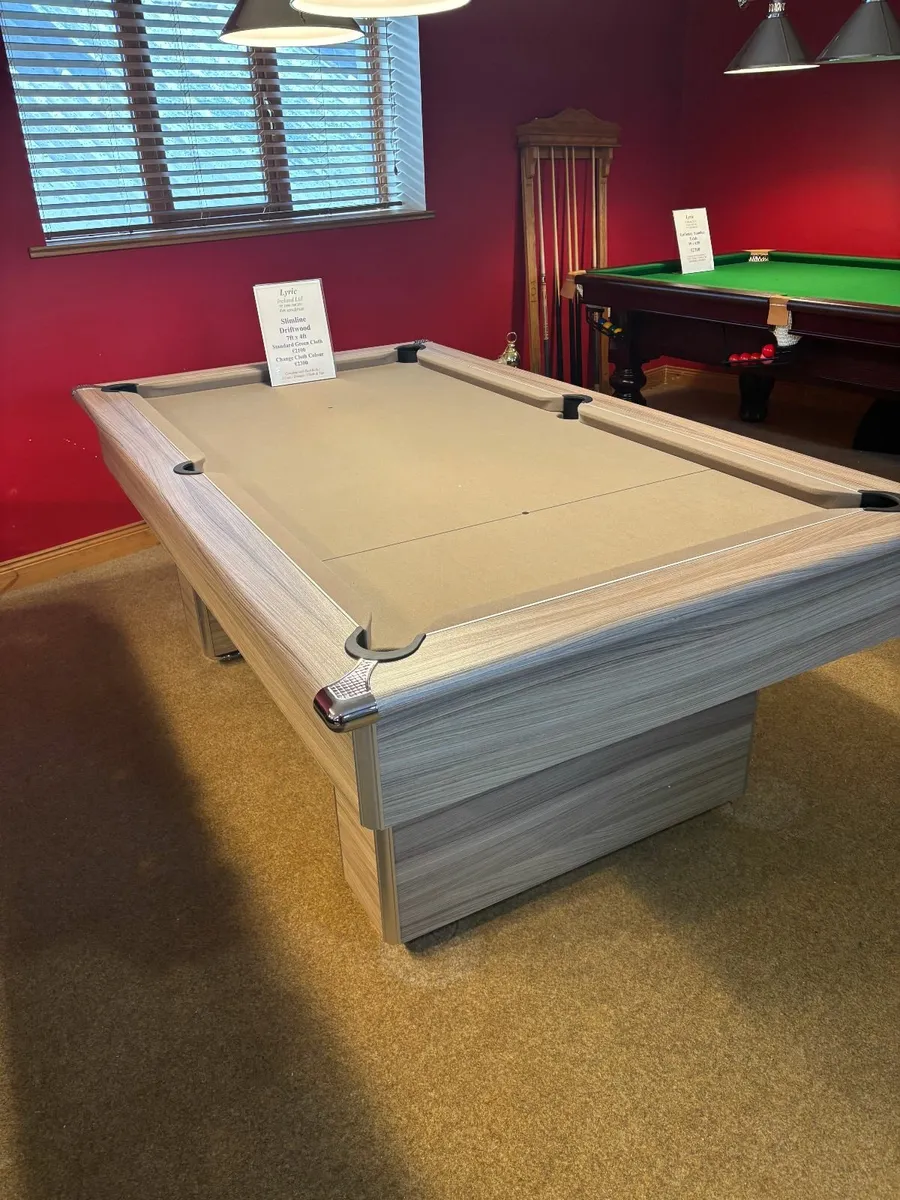 New Driftwood Pool Table - Image 1