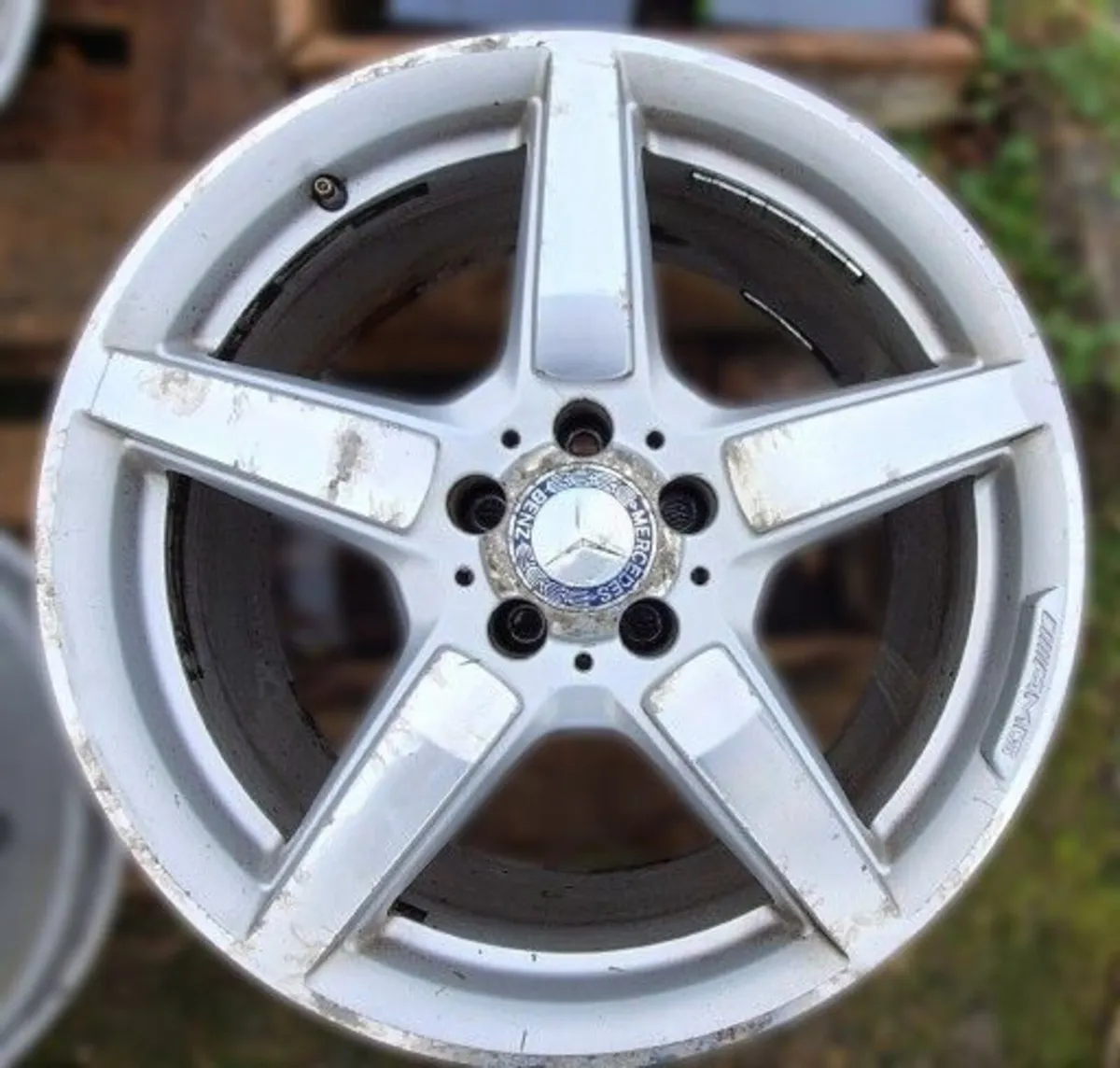 Genuine Mercedes AMG 19 Alloy Wheels 2011 CLS 350 - Image 2