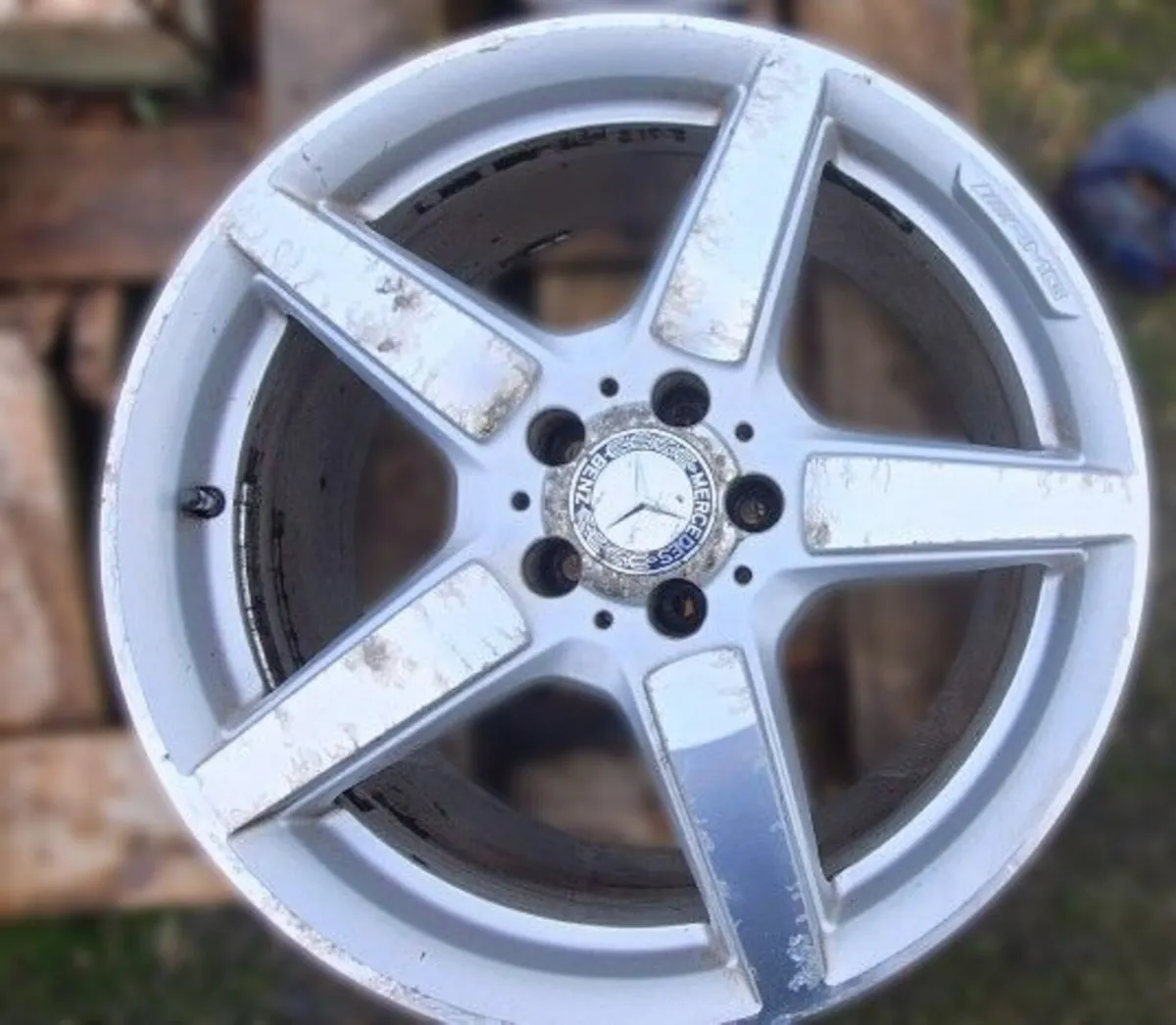Genuine Mercedes AMG 19 Alloy Wheels 2011 CLS 350 - Image 3